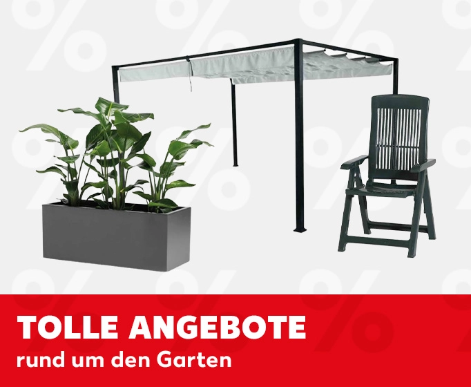 Tolle Angebote rund um den Garten jetzt entdecken