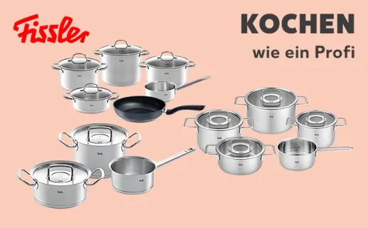Fissler kochen wie ein Profi. Jetzt entdecken