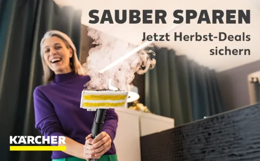 Sauber sparen. Jetzt Herbstdeals sichern