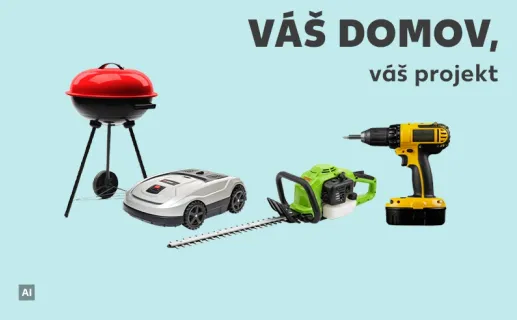 Váš domov, váš projekt. Čas nakupovat