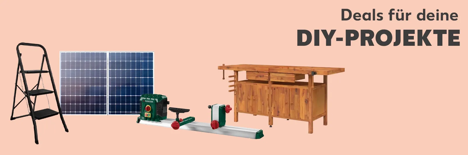 Deals für deine DIY-Projekte. Deals sichern