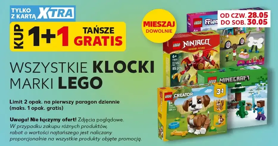 lego 1+1 gratis