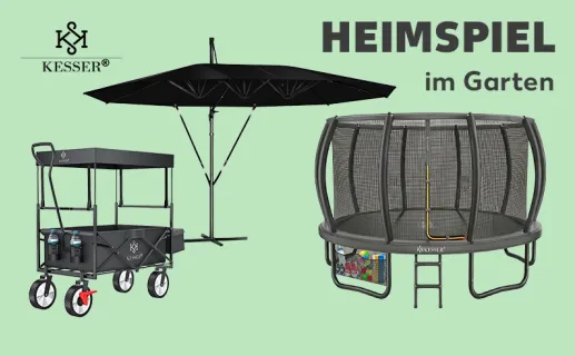 Heimspiel im Garten. Jetzt entdecken