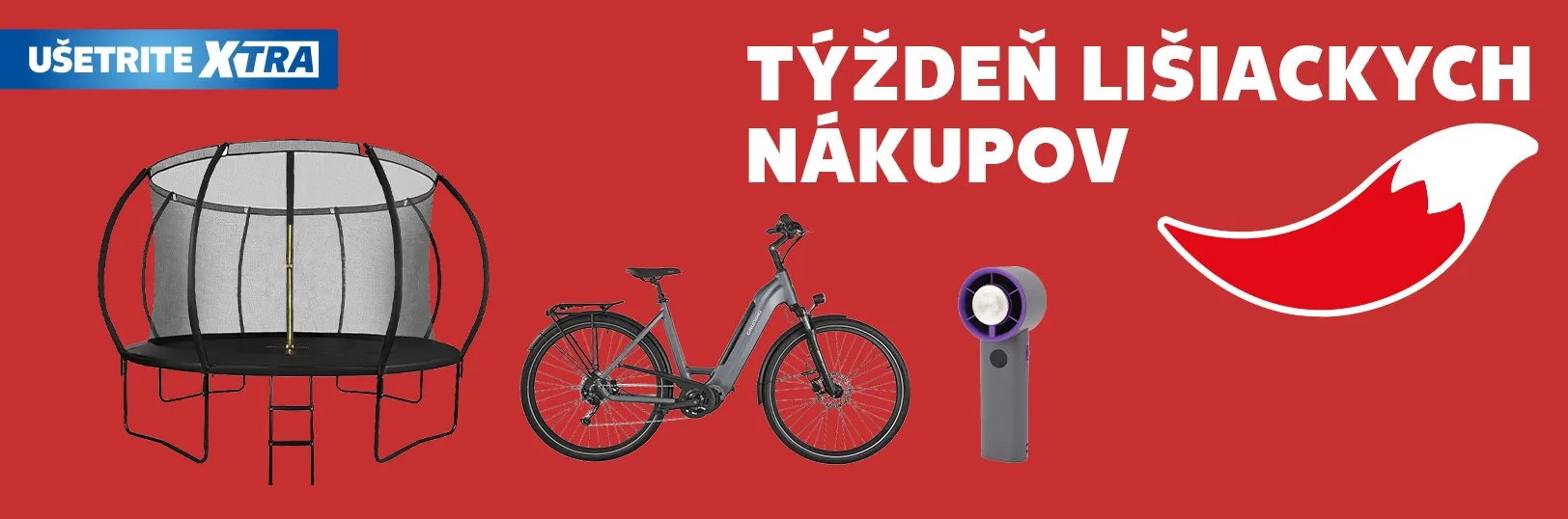 Usetrite XTRA. Tyzden Lisiackych Nakupov. Začať šetriť
