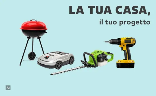 Generato dall’IA. La tua casa, il tuo progetto. Scopri ora