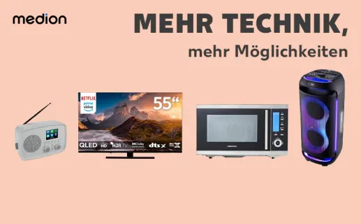 Mehr Technik, mehr Möglichkeiten. Jetzt entdecken