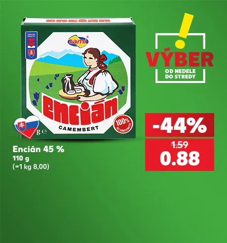 Encián 45 %, 110 g, 0.88 €