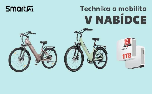 Smartai.Technika a mobilita v nabídce.Objevte nyní!