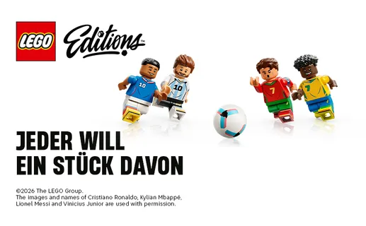 Lego Editions, jeder will ein Stück davon. Jetzt entdecken