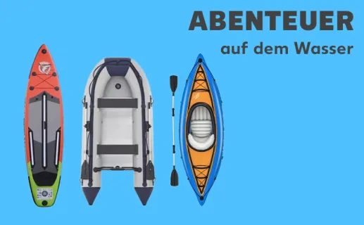 Abenteuer auf dem Wasser