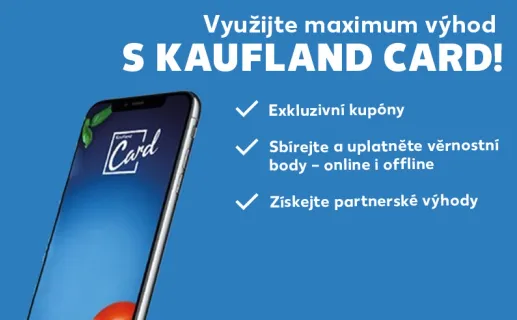 Kaufland Card Nakupujte nyní