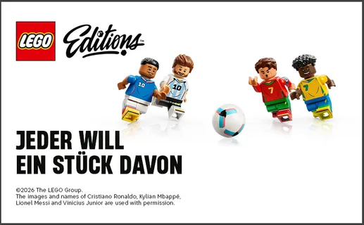 Lego Editions, jeder will ein Stück davon. Jetzt entdecken