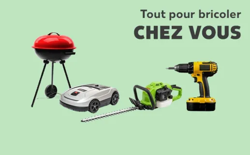 Tout pour bricoler chez vous. Découvrez maintenant