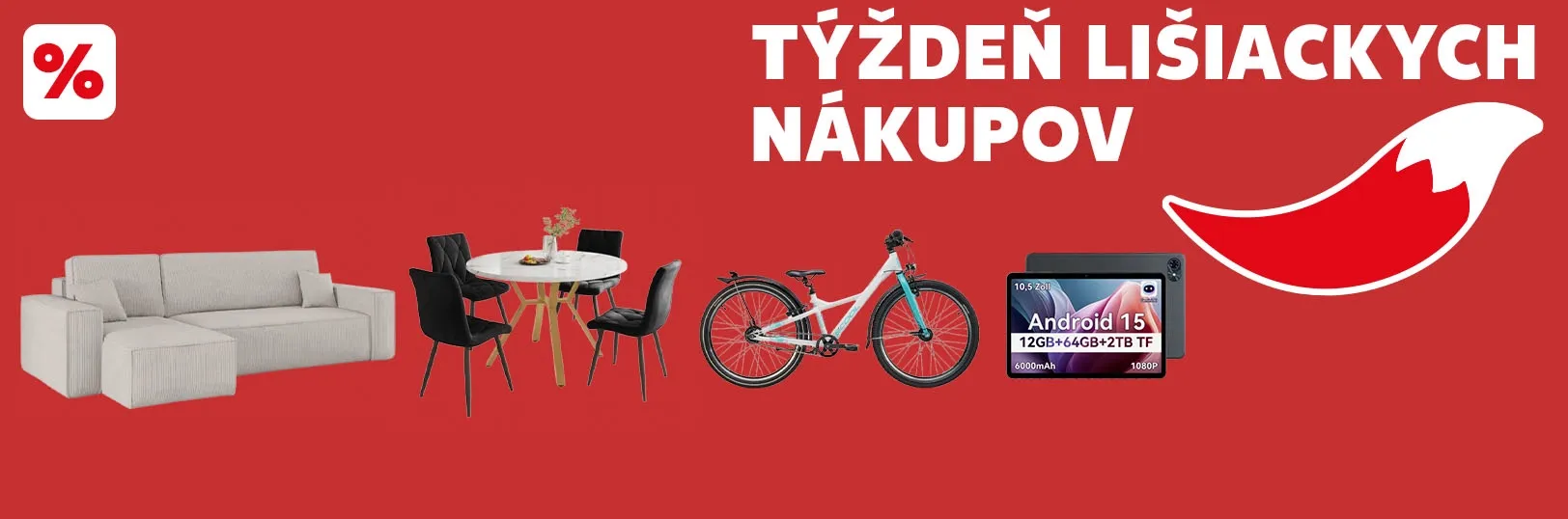 Tyzden Lisiackych Nakupov Chcem ušetriť