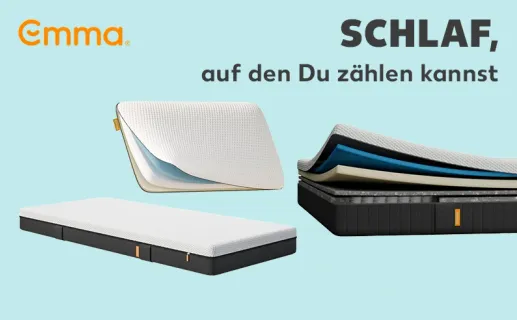 Schlaf, auf den Du zählen kannst. Jetzt entdecken