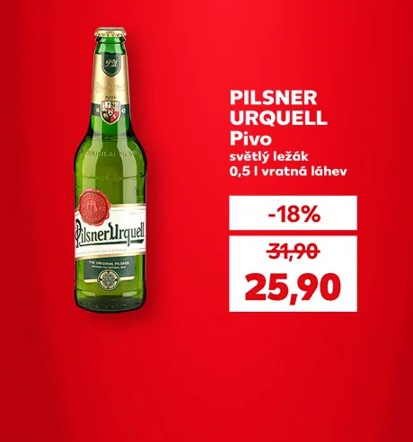 Pilsner Urquell pivo