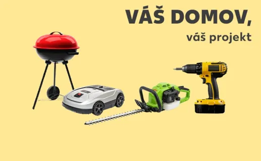 Váš domov, váš projekt. Nakupujte nyní