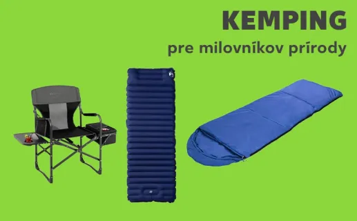 Kempingové vybavenie pre milovníkov prírody Začať nakupovať