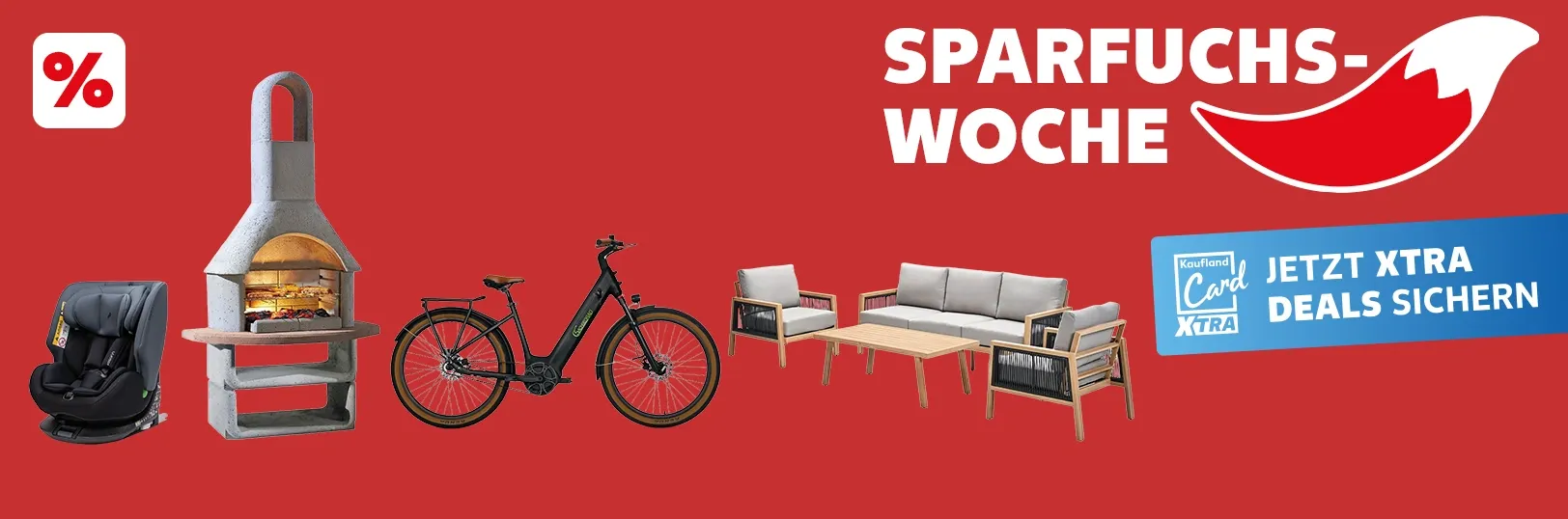 Sparfuchs-Woche. Kaufland Card XTRA, jetzt EXTRA Deals sichern. Jetzt sparen