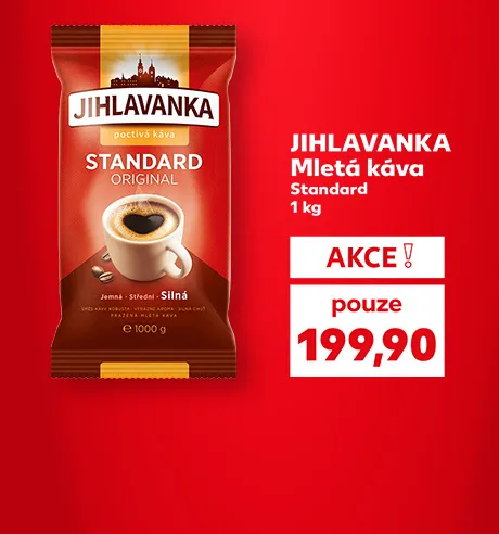 Jihlavanka Mletá káva standard