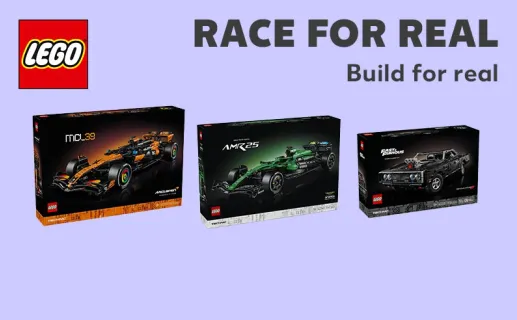 Race for real – Build for real. Jetzt entdecken