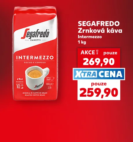 Segafredo Zrnková káva 1 kg