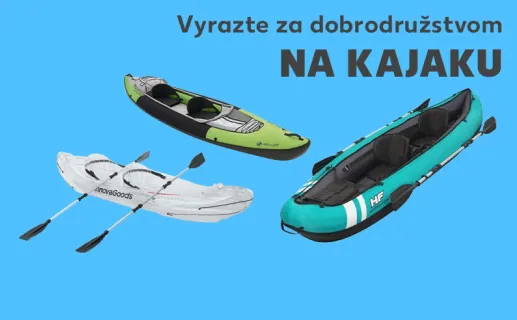 Vyrazte za dobrodružstvom na kajaku Začať nakupovať