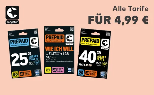Alle Pakete für 4,99€. Jetzt entdecken