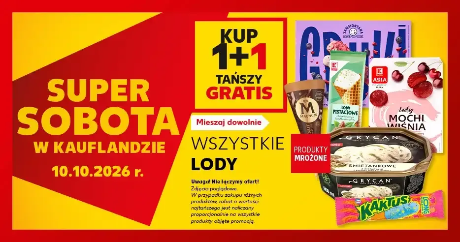 Sprawdź promocję na lody