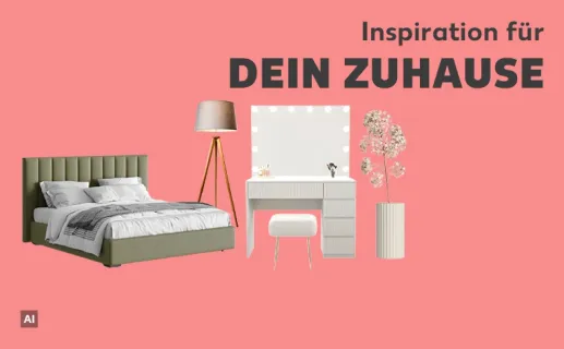 Inspiration für dein Zuhause. AI generiert. Jetzt entdecken