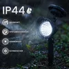 LUMILED 3er Set LED Solar Gartenstrahler LED Gartenlampe Produktbild-Vorschau 3