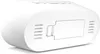 A white digital alarm clock viewed from the back and side. Anteprima dell’immagine prodotto