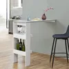 Bromölla 120 x 45 x 106 Barový stôl na montáž na stenu s Náhľad obrázku produktu 6