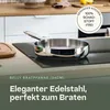 BergHOFF Home Bratpfanne Ø 24 cm, Edelstahlpfanne,  & PTFE Produktbild-Vorschau 2