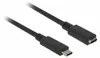 DeLOCK 85533, 1 m, USB C, USB C, USB 3.2 Gen 1 (3.1 Gen 1), Náhled obrázku produktu 1