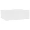 vidaXL Comodino sospeso bianco 40x30x15 cm in materiale Anteprima dell’immagine prodotto 9