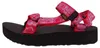 Sandali Del Marchio Teva Del Modello W Midform Univer Rosso Anteprima dell’immagine prodotto 7