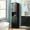Mobiletto alto da bagno COSTWAY, mobiletto da bagno con Anteprima dell’immagine prodotto 2