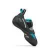 Force Kletterschuh von Scarpa; schwarz mit blauen Akzenten; ideal für Klettern. Produktbild-Vorschau