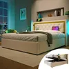 Bequemes LED-Polsterbett mit Stauraum, Produktbild-Vorschau 1