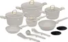 A collection of cookware and utensils arranged on a white background. Náhled obrázku produktu