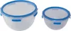 EMSA Clip&Close Frischhaltedosen-Set 2-tlg. rund Produktbild-Vorschau 2