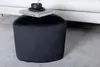 FURNLUX Pouf Peg Noir 46cm / Hauptfarbe : Schwarz / Voir les images du produit 5