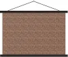 MuchoWow® Textilposter Gesicht - Braun - Design 150x100 cm Produktbild-Vorschau 1