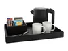 Vassoio Corby Highland Standard in pelle nera Anteprima dell’immagine prodotto 2