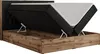 Boxspring s dřevěným dekorem a prošívaným čelem AMORE s Náhled obrázku produktu 5