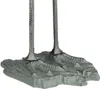 Dekorative Kranichstatue aus Gusseisen Produktbild-Vorschau 6