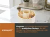 KRUMAD Kosmetik Organizer drehbar 360°, Make-up Organizer Produktbild-Vorschau 7