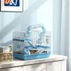 PawHut Cage pour hamster portable, cage hamster avec Voir les images du produit 2
