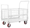 Carrello a piattaforma VEVOR con pareti a griglia, portata Anteprima dell’immagine prodotto 1